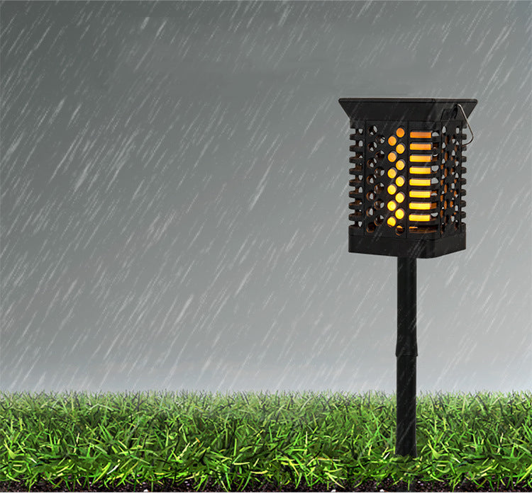 New Solar Flame Lamp Lawn Garden Lamp