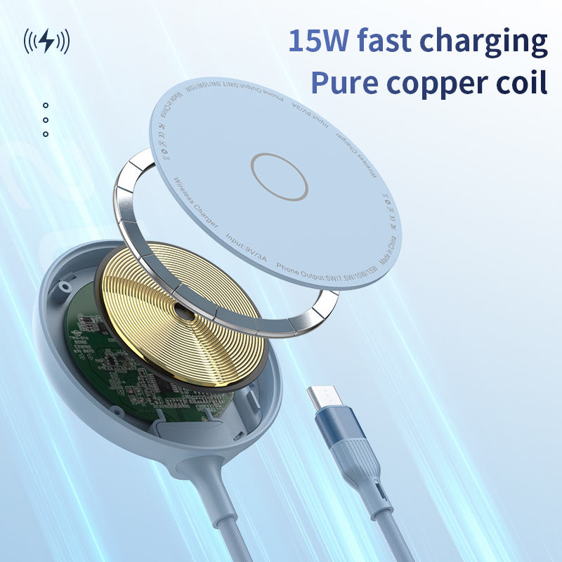 Magnetic wireless charger suitable for iPhone