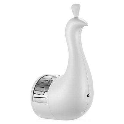 3D Pfau Wandlampe mit bunter LED Beleuchtung