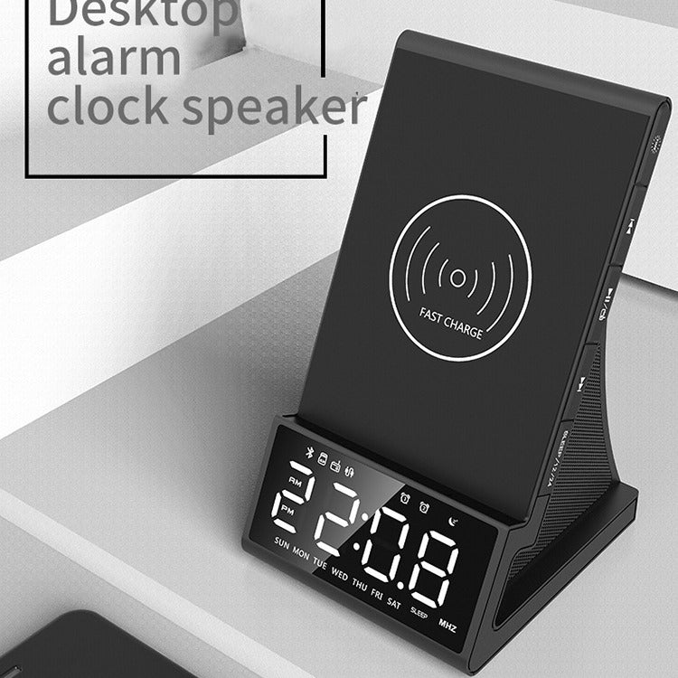 Three in one wireless charger Bluetooth speaker 