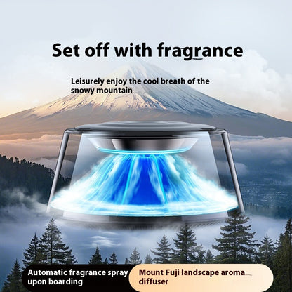 HKJLHIG Produktinformationen - Automatischer Duftspender im Mount Fuji Landschaftsdesign für eine angenehme Atmosphäre.