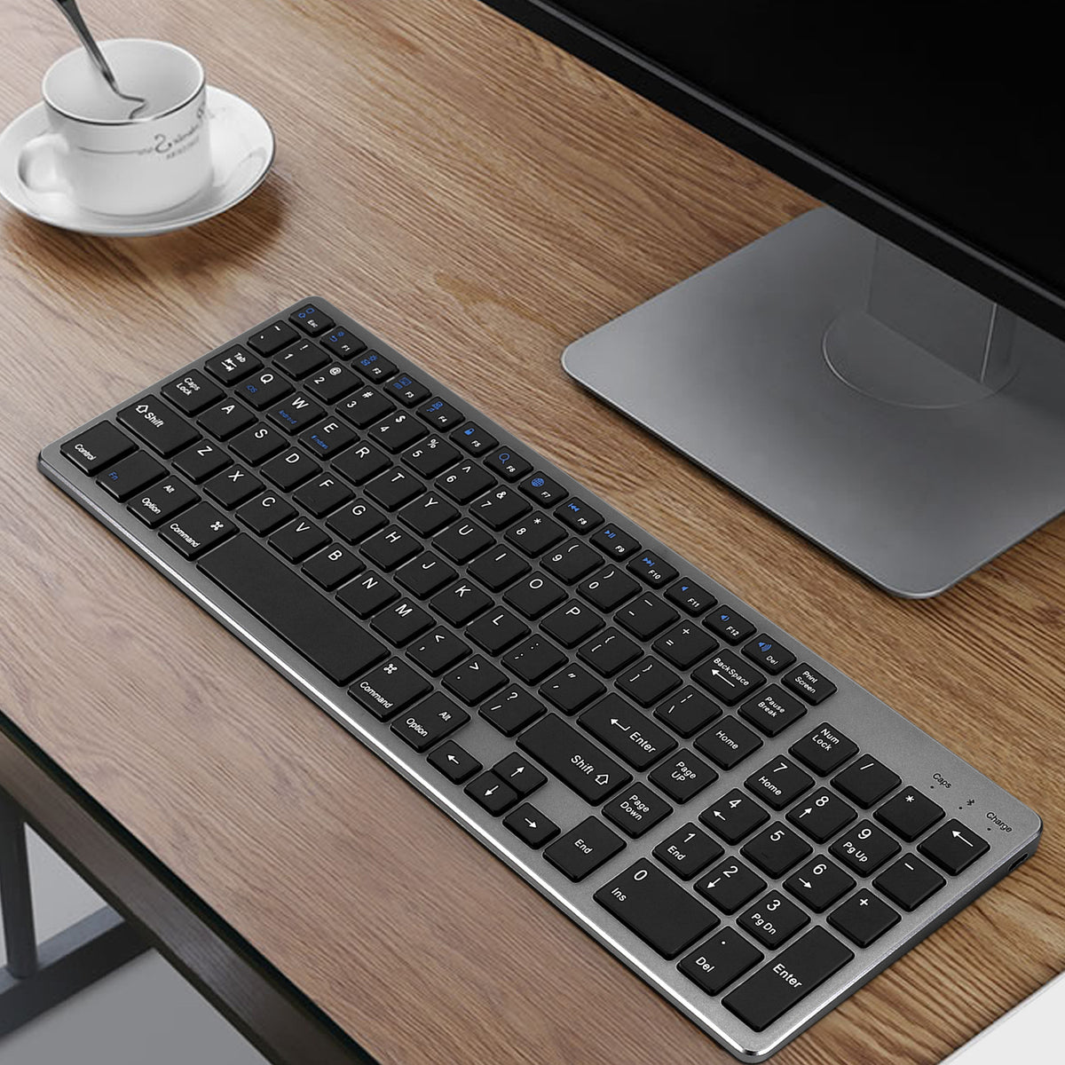 3-in-1 Wireless Charging Bluetooth Keyboard