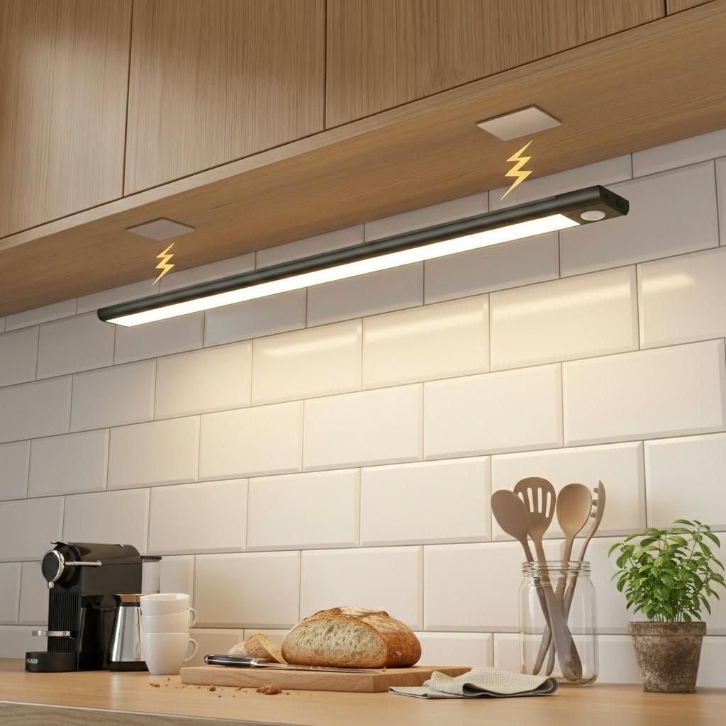Magnetische LED-Unterbauleuchte mit Sensor 