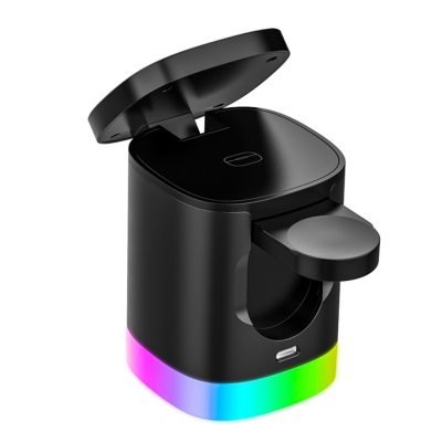 3 In 1 Magnetic Wireless Fast Charger For Smart Phone 