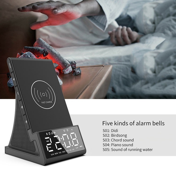 Three in one wireless charger Bluetooth speaker 
