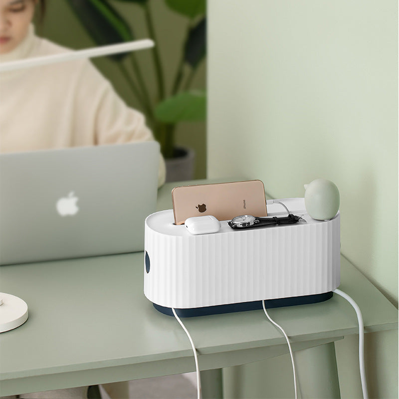 Kabelbox Aufbewahrungsbox für Mehrfachsteckdose