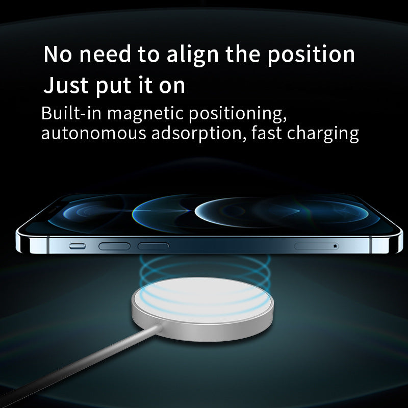 15W Fast Charging Magnetic Wireless Charging