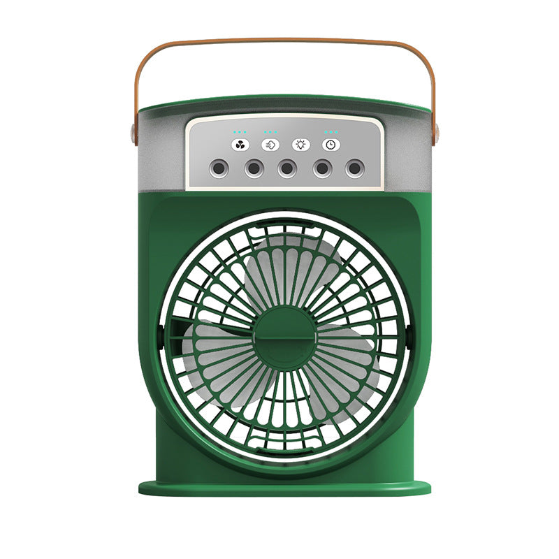 5-in-1 Sprüh Ventilator mit Luftbefeuchter 