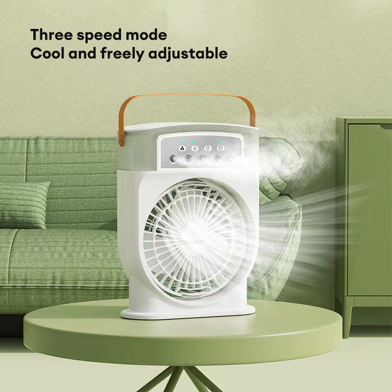 5-in-1 Sprüh Ventilator mit Luftbefeuchter 