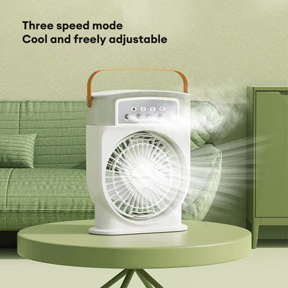 5-in-1 Sprüh Ventilator mit Luftbefeuchter 