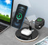 three-in-one wireless charging watch headset