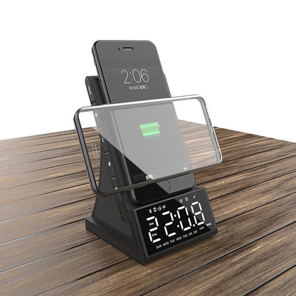 Three in one wireless charger Bluetooth speaker 