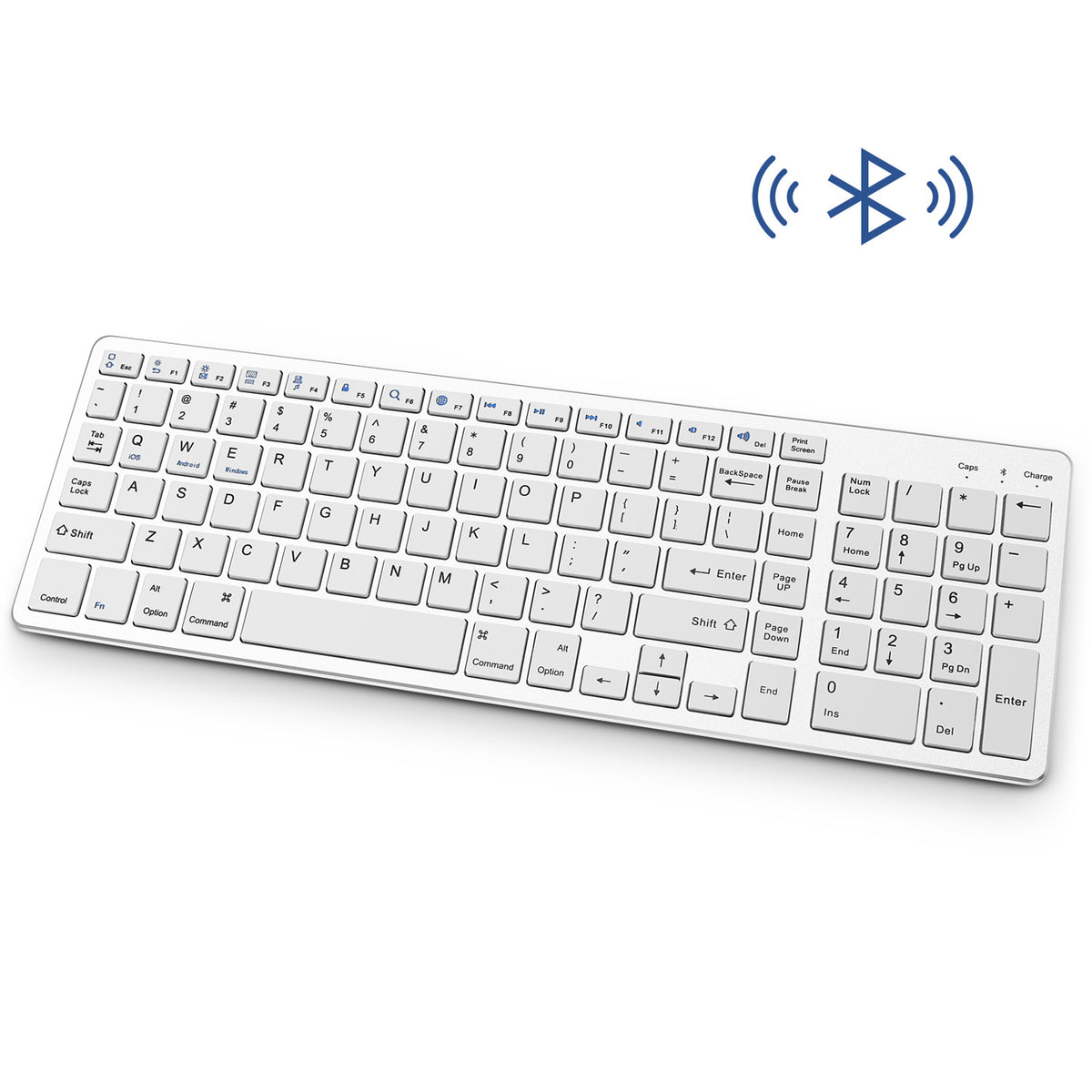 3-in-1 Wireless Charging Bluetooth Keyboard