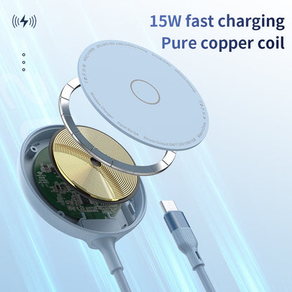 Magnetic wireless charger suitable for iPhone