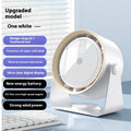Cordless USB Mini Bladeless Fan — Quiet & Stylish for Desk & Office