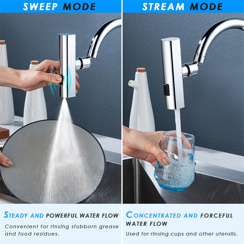 Wasserfall-Sprudler für den Wasserhahn