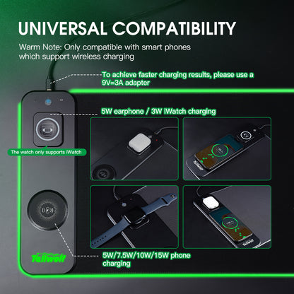 Magnetisches Mousepad Wireless Charging 3-in-1 – EliteNation