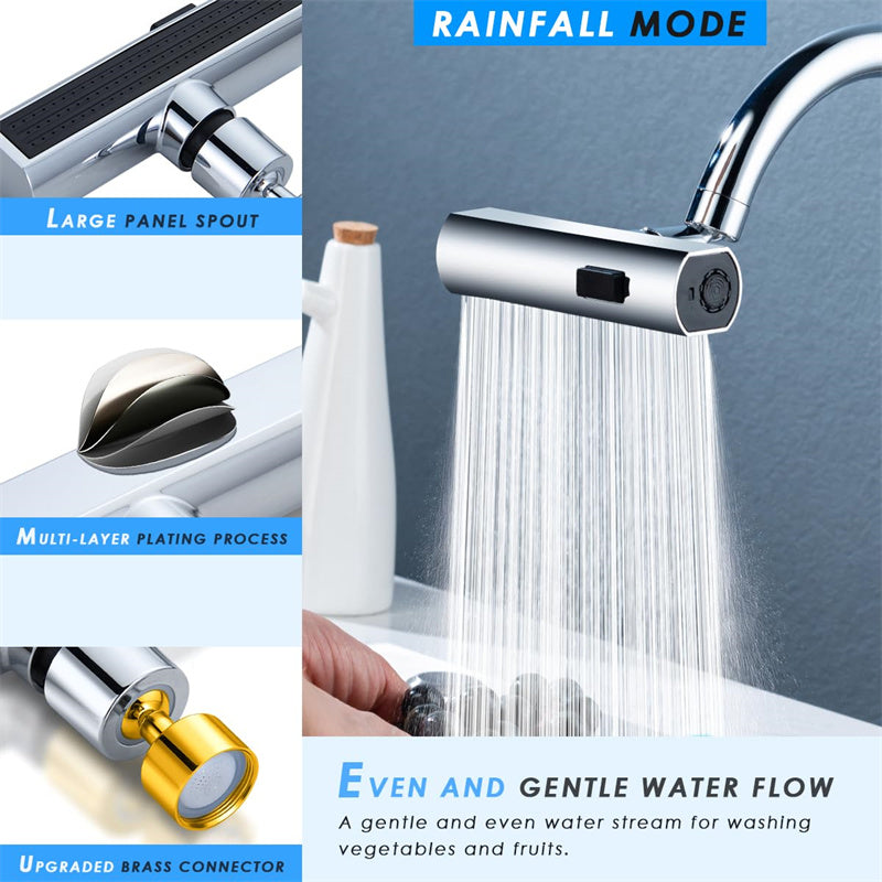 Wasserfall-Sprudler für den Wasserhahn
